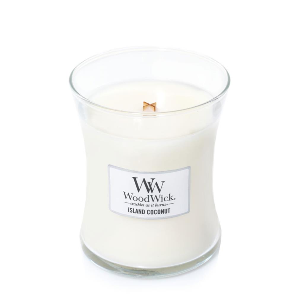 WoodWick Island Coconut Medium Hourglass Candle £20.69